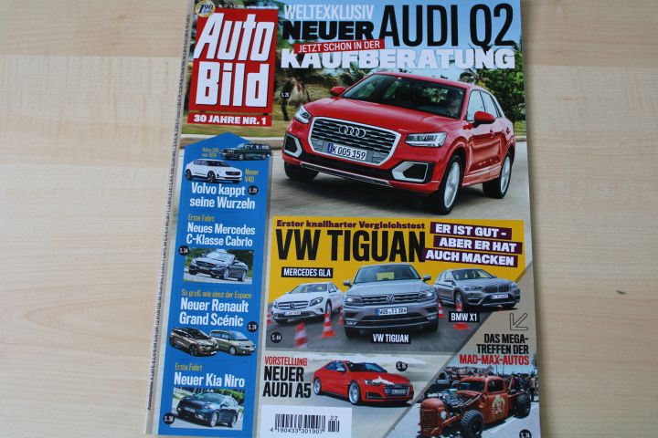 Deckblatt Auto Bild (22/2016)